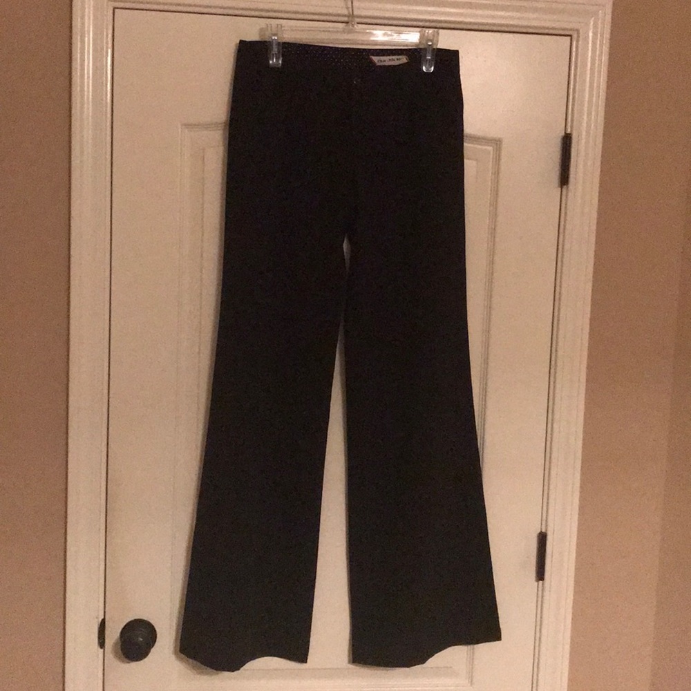 Wide leg dress pants